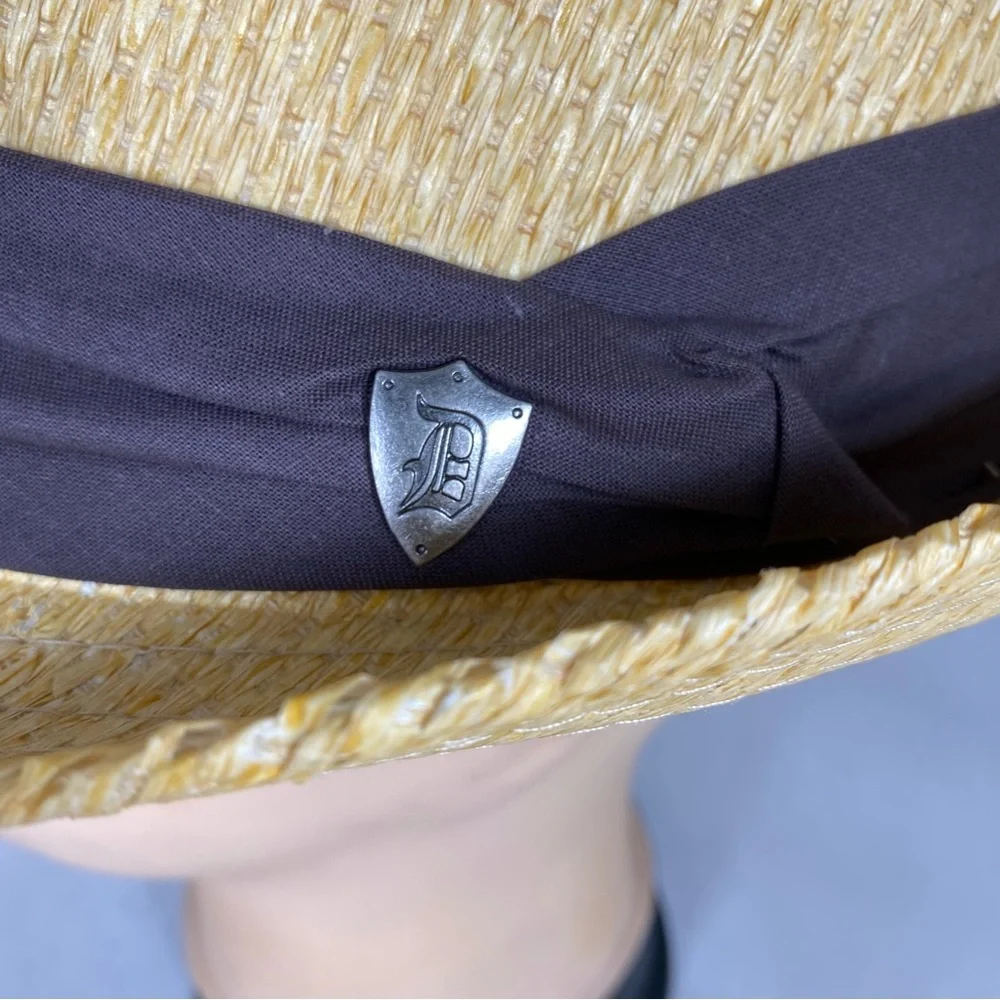 Dorfman Pacific Fedora Front Pinch Diamond Crown Hat NWT